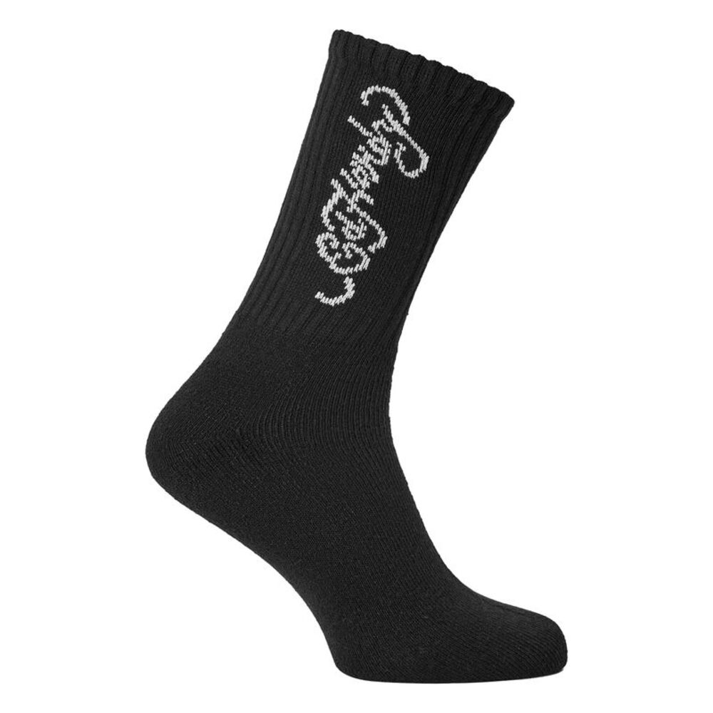 Ed Hardy Mens Crew Socks (Pack of 10) / Black